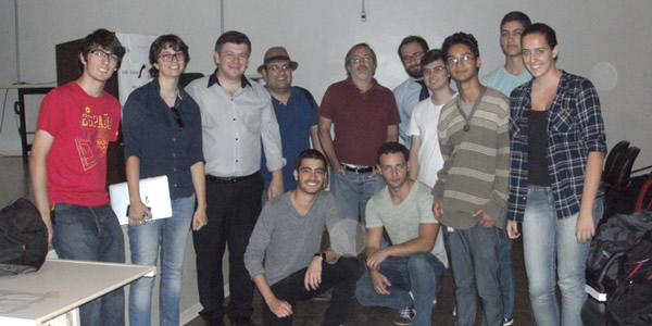 Aerospace students in Brazilia